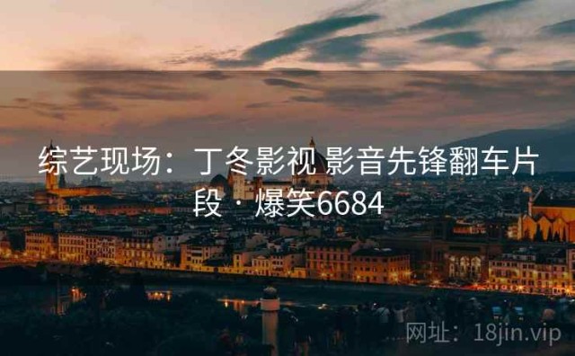 综艺现场：丁冬影视 影音先锋翻车片段 · 爆笑6684